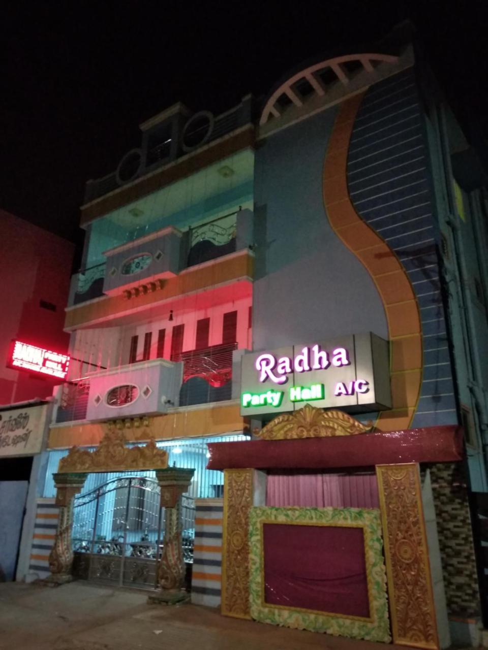 Radha Party Hall Kanchipuram Esterno foto